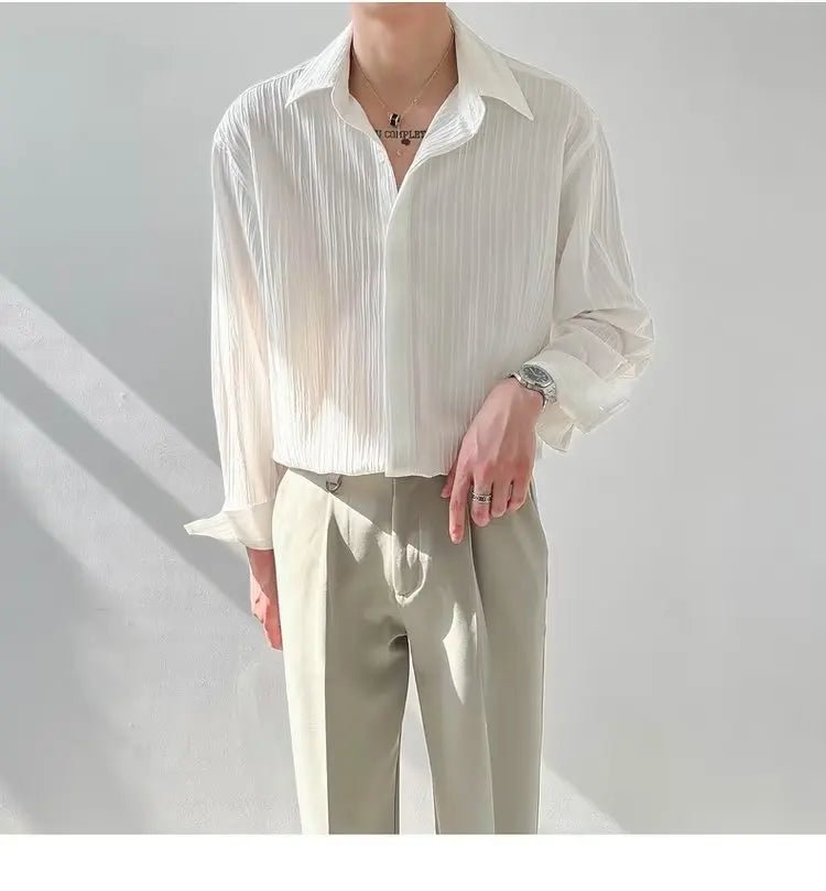 ST Tropez Chemise Plissée