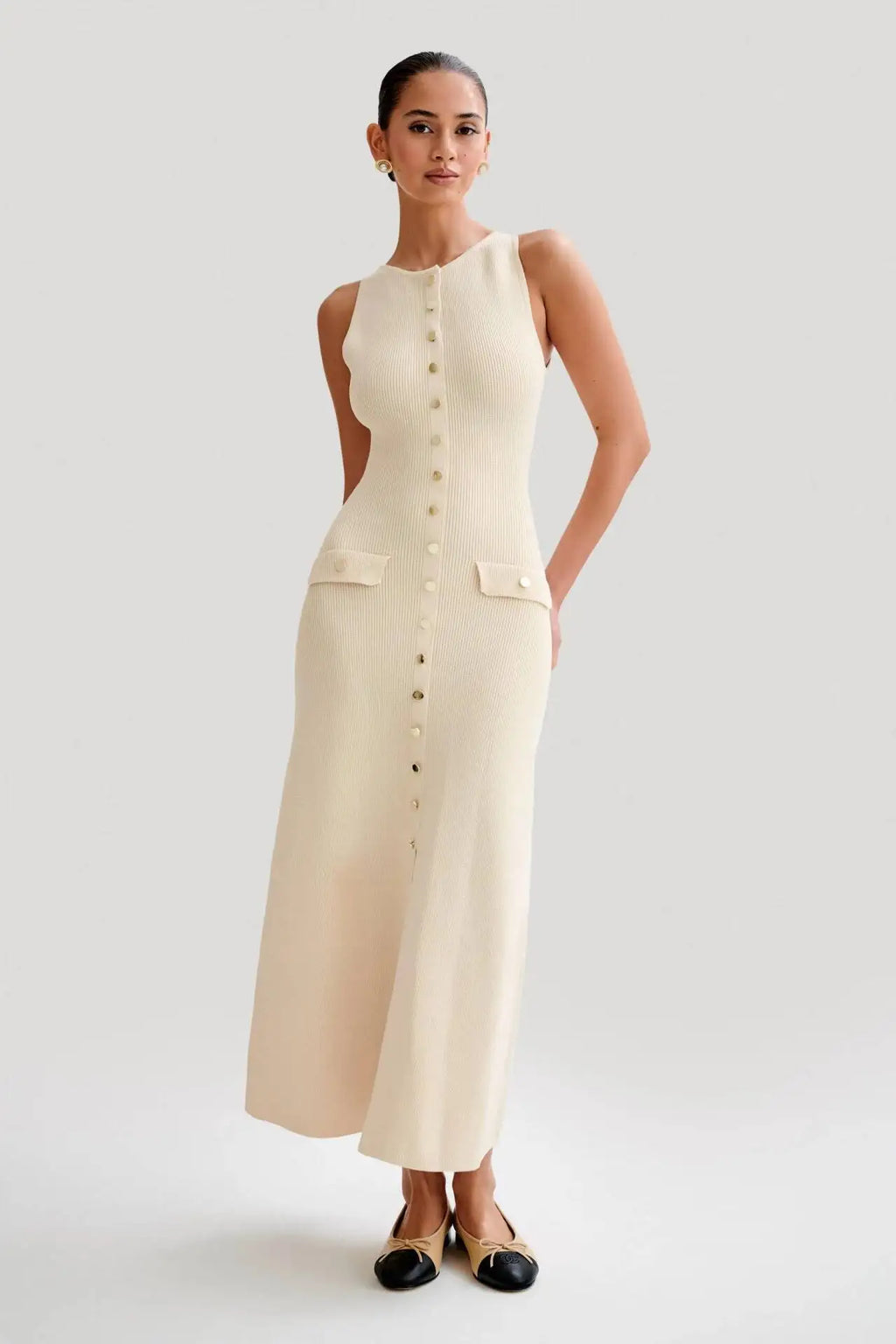 Robe longue Old Money